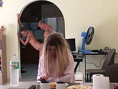 Unexperienced Insane daughter-in-law hid