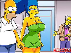 The hottest Cougar in town! The Simptoons, Simpsons hentai