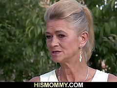 Grandmother seduces her son's