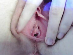 open fur covered gape twat and pooper