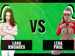 Battle Of The Babes - Lana Rhoades vs