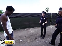 BANGBROS - Lucky Suspect Gets Tangled Up