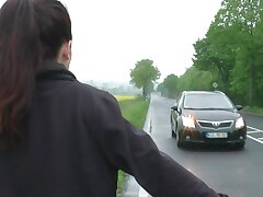 German drivers allows only sexy sluty