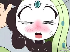 Meloetta shagging her trainer