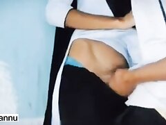 Desi pakistani school student leaked fucky-fucky MMS flick in Hindi audio, Desi pak collage student hot romantic fucky-fucky in collage