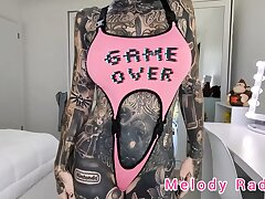 Pink Gamer Girl Undergarments Attempt On Drag Melody Radford Onlyfans