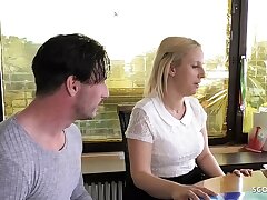 German Teacher Entice Bodacious Teen Jana Schwarz to Shag at Home Lesson