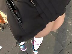 Anal Public screw with teen amateur