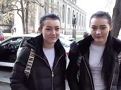 young puny tits xxx - naive twins