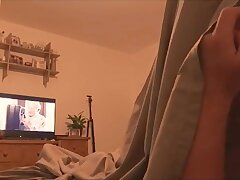 Mother wakes up step son and rails him