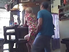 Cop Makes Angry Step-dad Spank Boinking