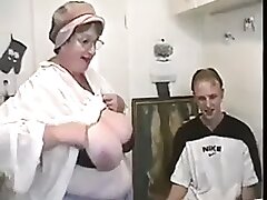 German BBW mature with 2 boys and one Doll