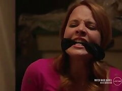 Katie Leclerc cleave ball-gagged in 'A