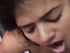 Desi Aunty jism Eating