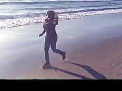 Mini Richard Yam-sized Boobs Beach Run