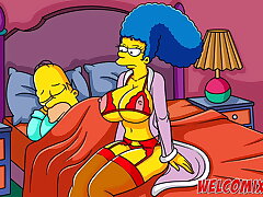 Margy's Revenge! Cheated on her hubby with a few men! The Simptoons Simpsons